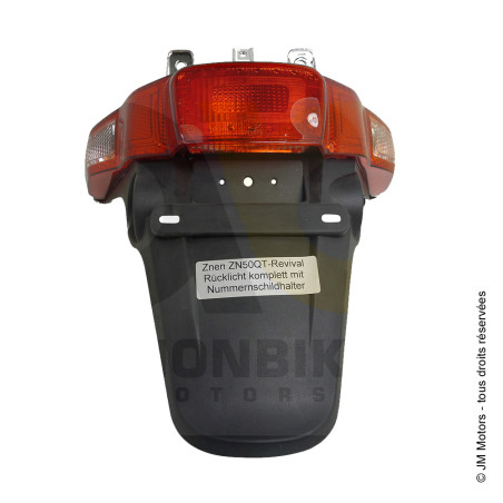 Optique Arrière Complet + Bavette | Milano