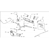 Oldies GT | Fig.3 - Guidon / Commandes | JM Motors